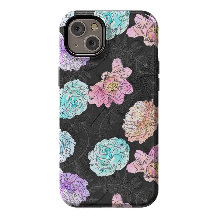iPhone 14 Plus StrongFit Color Pop Floral by Noonday Design