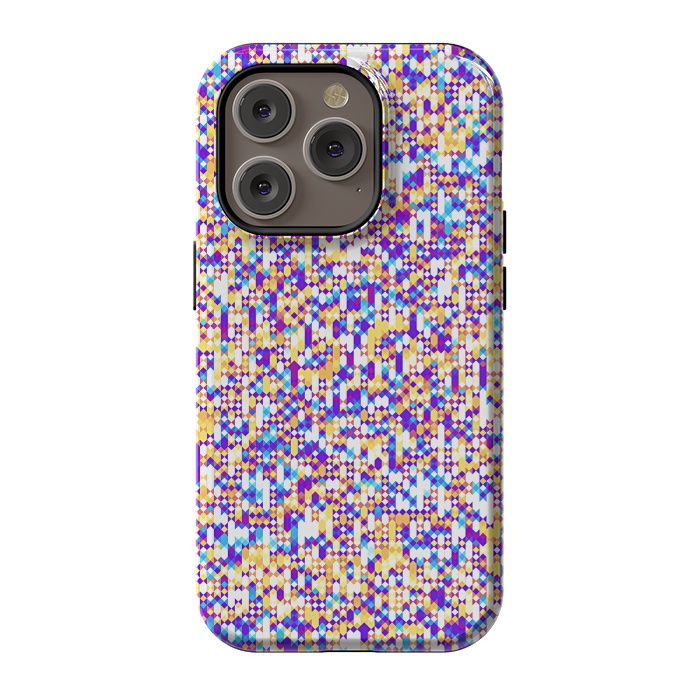 iPhone 14 Pro StrongFit  Colorful Pattern II by Art Design Works