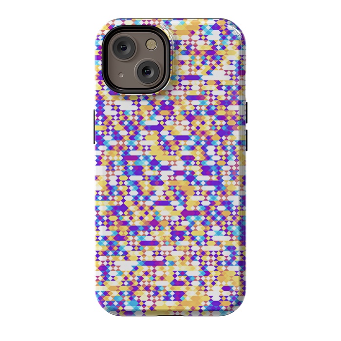 iPhone 14 StrongFit  Colorful Pattern III by Art Design Works