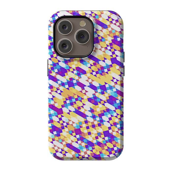 iPhone 14 Pro StrongFit Colorful Pattern IV by Art Design Works