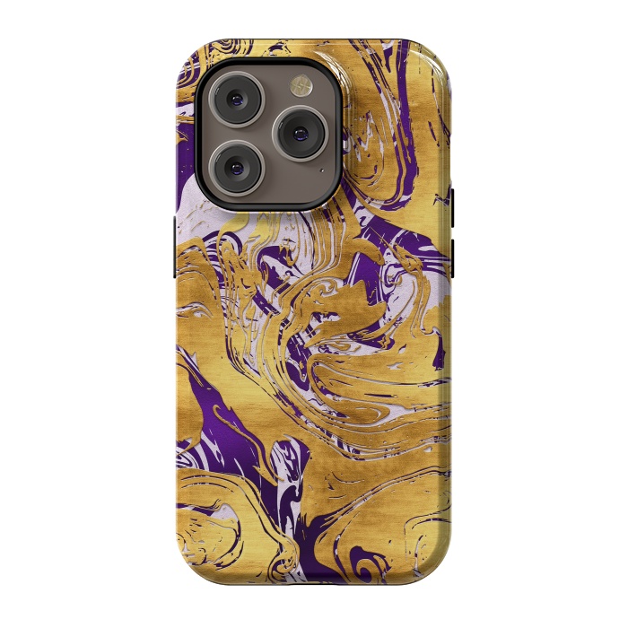 iPhone 14 Pro StrongFit Abstract Marble Design by Art Design Works