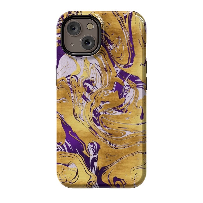iPhone 14 StrongFit Abstract Marble Design by Art Design Works