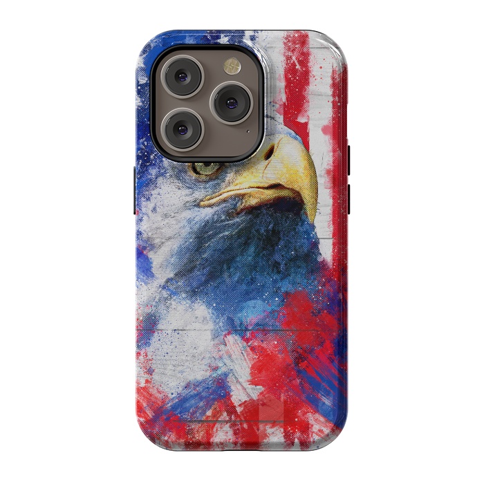 iPhone 14 Pro StrongFit Artistic XLIII - American Pride by Art Design Works