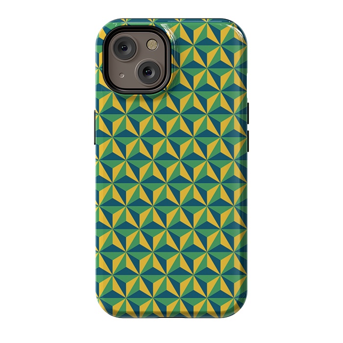 iPhone 14 StrongFit Geometric Pattern IV by Art Design Works