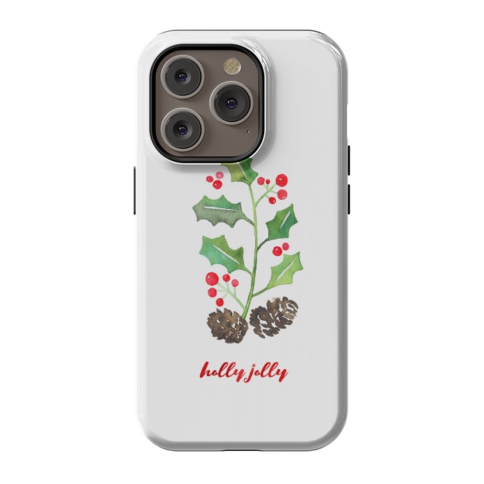 iPhone 14 Pro StrongFit Holly Jolly by Noonday Design