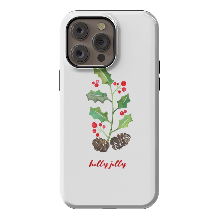 iPhone 14 Pro max StrongFit Holly Jolly by Noonday Design