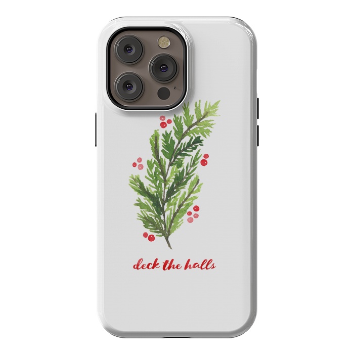 iPhone 14 Pro max StrongFit Deck the Halls by Noonday Design