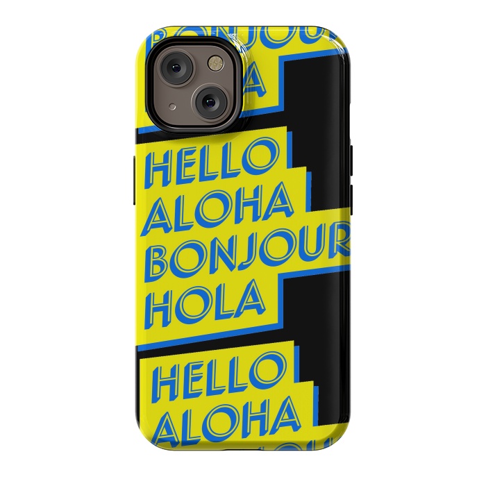 iPhone 14 StrongFit hello aloha by MALLIKA