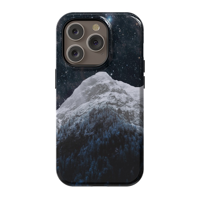 iPhone 14 Pro StrongFit Mountains Attracts Galaxy by ''CVogiatzi.
