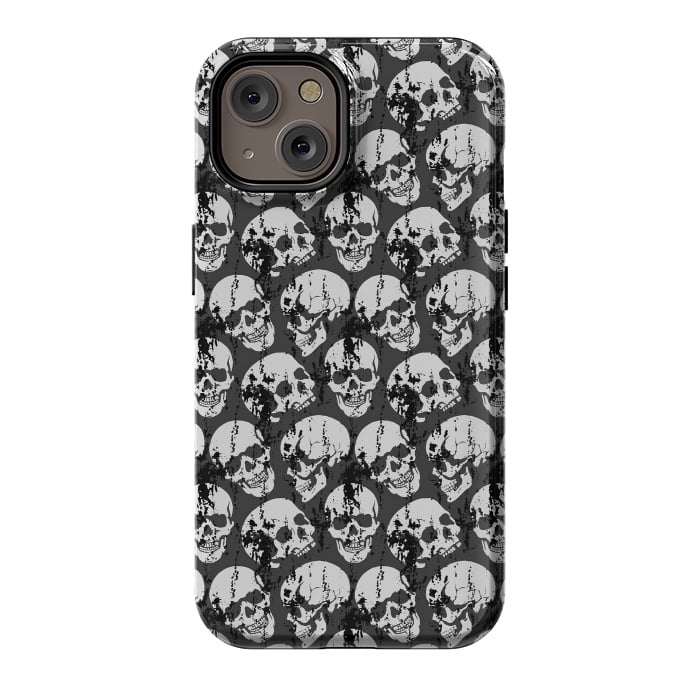 iPhone 14 StrongFit Skulls Pattern II by Art Design Works