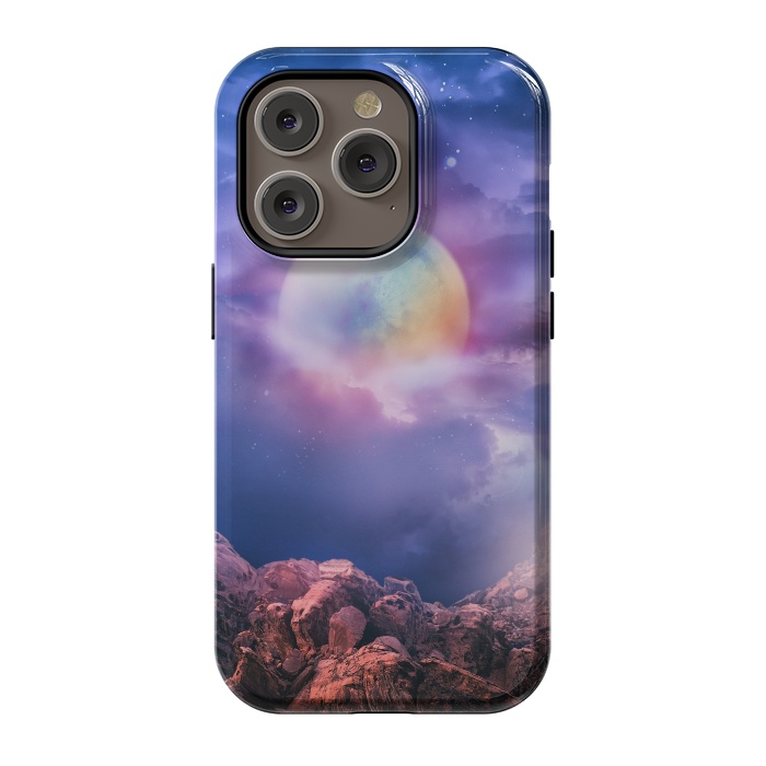 iPhone 14 Pro StrongFit Magic Moon Night by Art Design Works