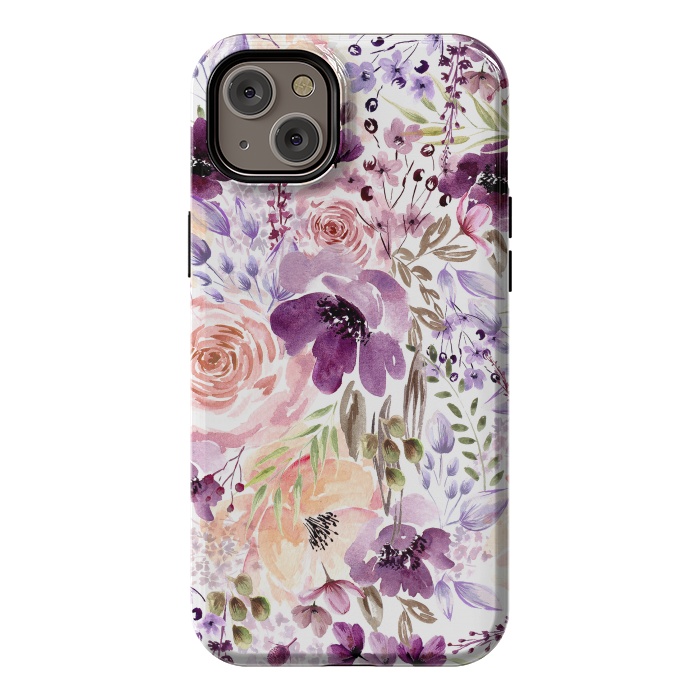 iPhone 14 Plus StrongFit Floral Chaos by Anis Illustration