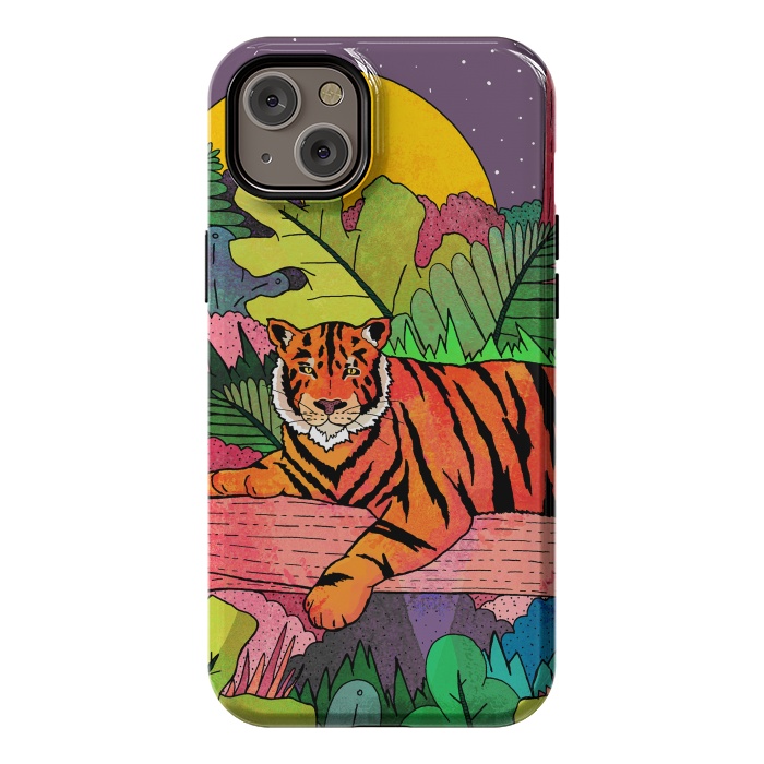 iPhone 14 Plus StrongFit Spring Tiger by Steve Wade (Swade)