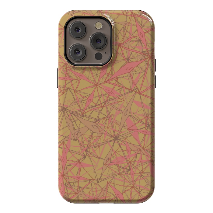 iPhone 14 Pro max StrongFit Summer Geometric by Lotti Brown