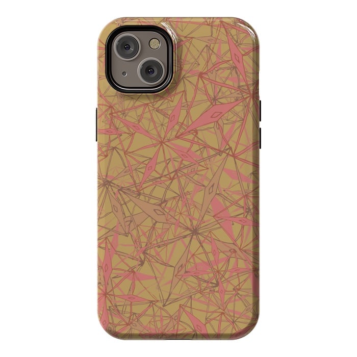 iPhone 14 Plus StrongFit Summer Geometric by Lotti Brown
