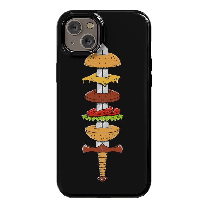 iPhone 14 Plus StrongFit sword Burger by Coffee Man