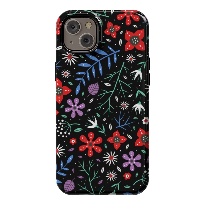 iPhone 14 Plus StrongFit Small Flower Patterns by ArtsCase