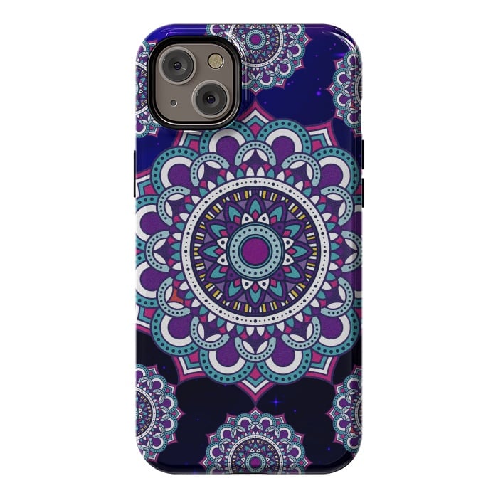 iPhone 14 Plus StrongFit Repetition Of Mandalas by ArtsCase