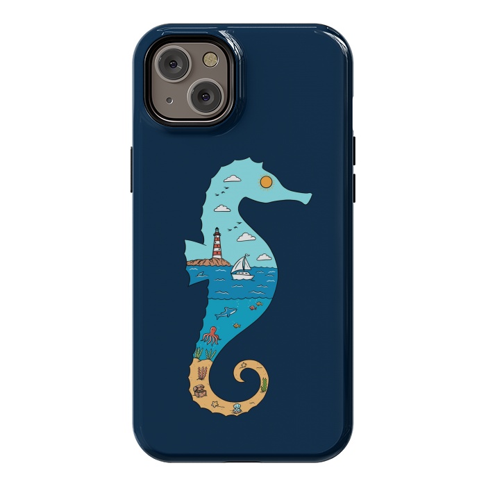 iPhone 14 Plus StrongFit SeahorseNature by Coffee Man