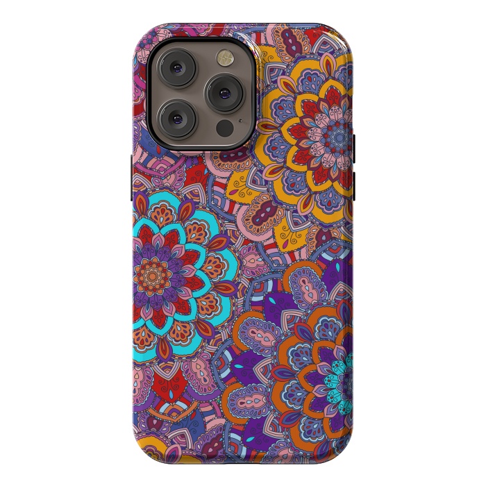 iPhone 14 Pro max StrongFit Mandalas In Colors Earth  by ArtsCase