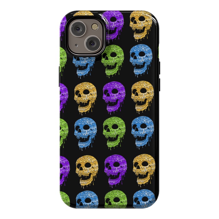 iPhone 14 Plus StrongFit Skulls Colors by Coffee Man