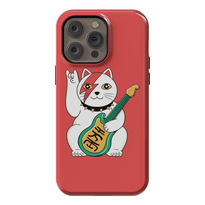 iPhone 14 Pro max StrongFit Cat Lucky by Coffee Man