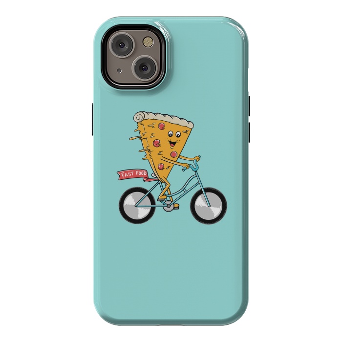 iPhone 14 Plus StrongFit Pizza Fast Food by Coffee Man