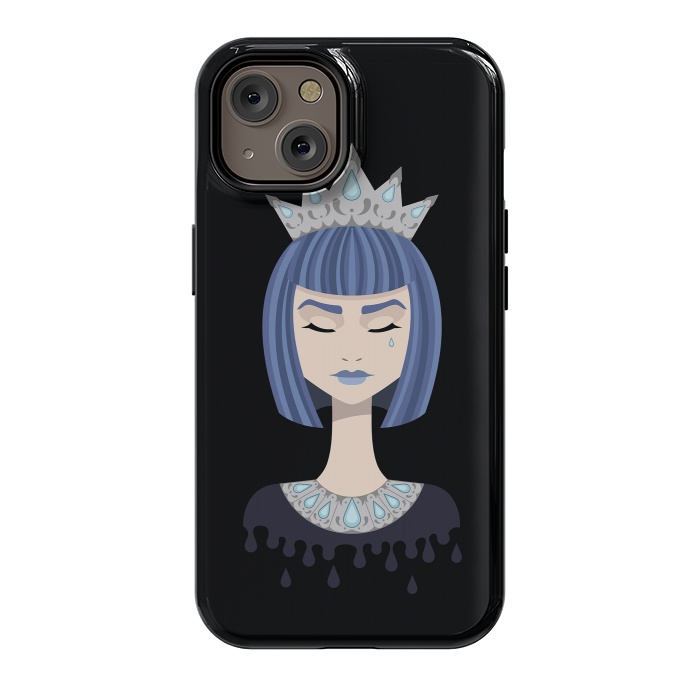 iPhone 14 StrongFit Queen of sorrow by Laura Nagel