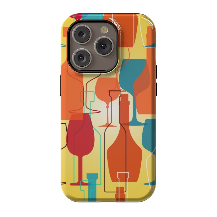 iPhone 14 Pro StrongFit WINE AND DINE by MALLIKA