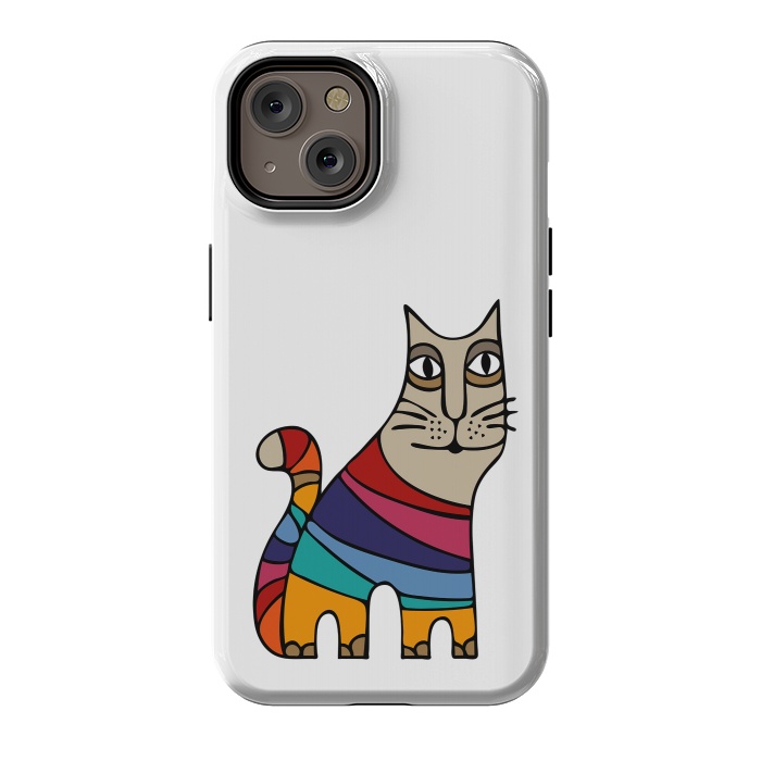 iPhone 14 StrongFit Magic Cat I by Majoih
