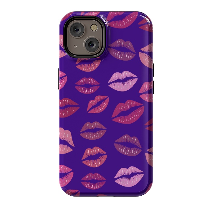 iPhone 14 StrongFit Kisses To Color by ArtsCase