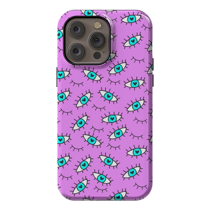 iPhone 14 Pro max StrongFit Wink In Pink by ArtsCase
