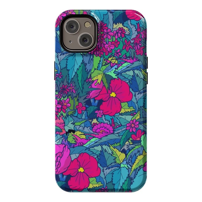 iPhone 14 Plus StrongFit Summer flowers by Steve Wade (Swade)