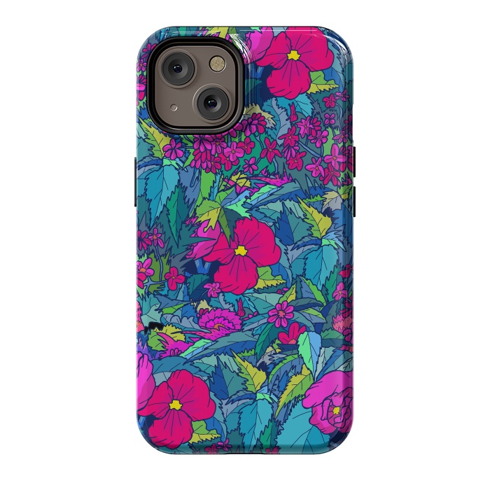 iPhone 14 StrongFit Summer flowers by Steve Wade (Swade)