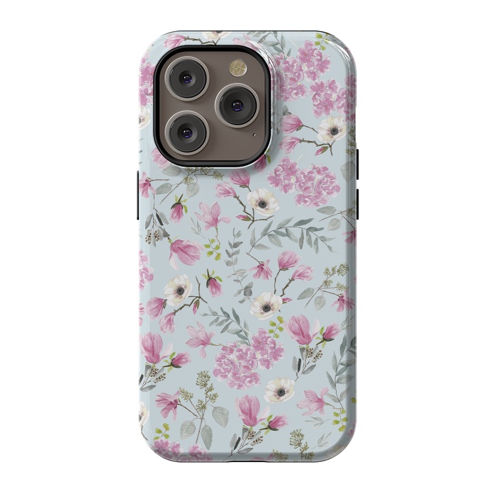 iPhone 14 Pro StrongFit Romantic Pattern by Anis Illustration
