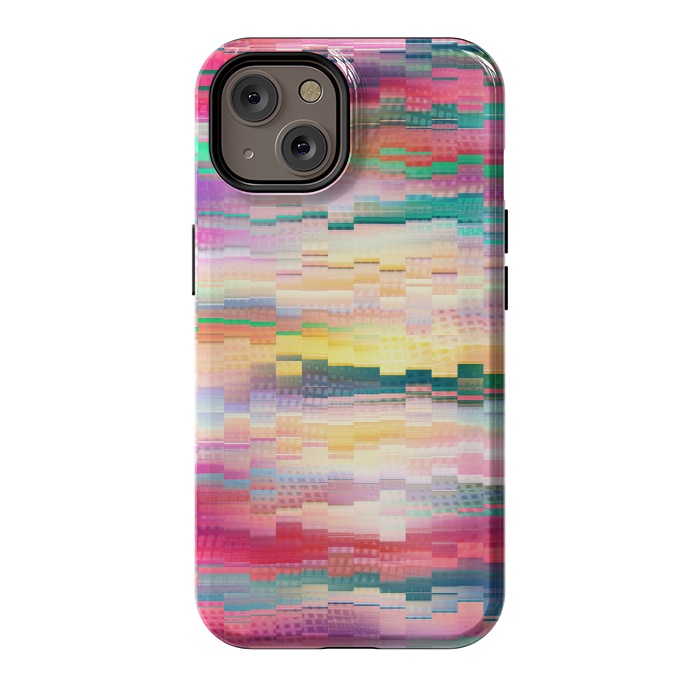 iPhone 14 StrongFit Abstract Vivid Pattern by Art Design Works