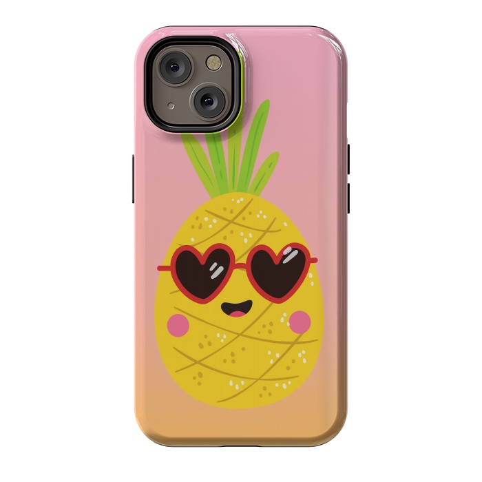 iPhone 14 StrongFit COOL PINEAPPLE by MALLIKA