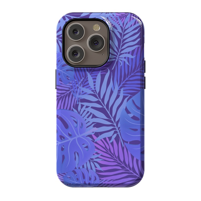 iPhone 14 Pro StrongFit Palm Trees in Summer by ArtsCase