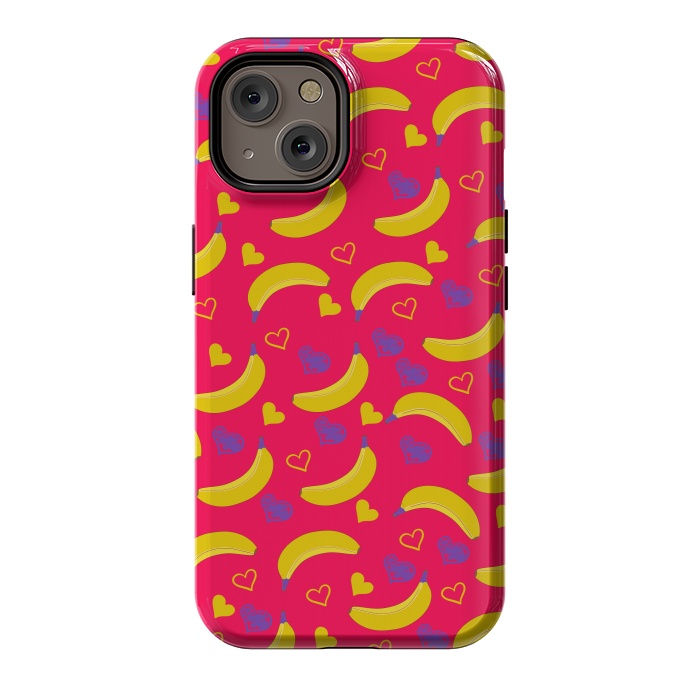 iPhone 14 StrongFit Pop Art Style Bananas by ArtsCase