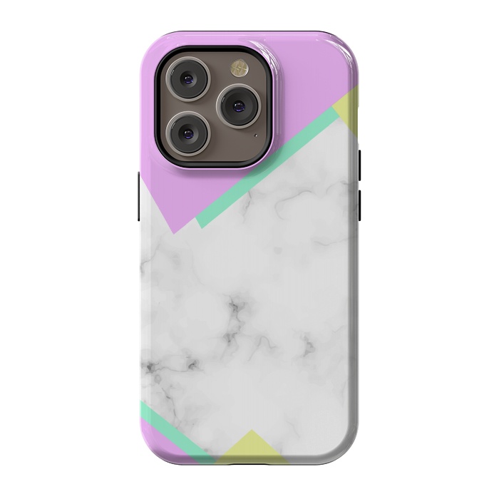 iPhone 14 Pro StrongFit Pop-Art Marble by ArtsCase