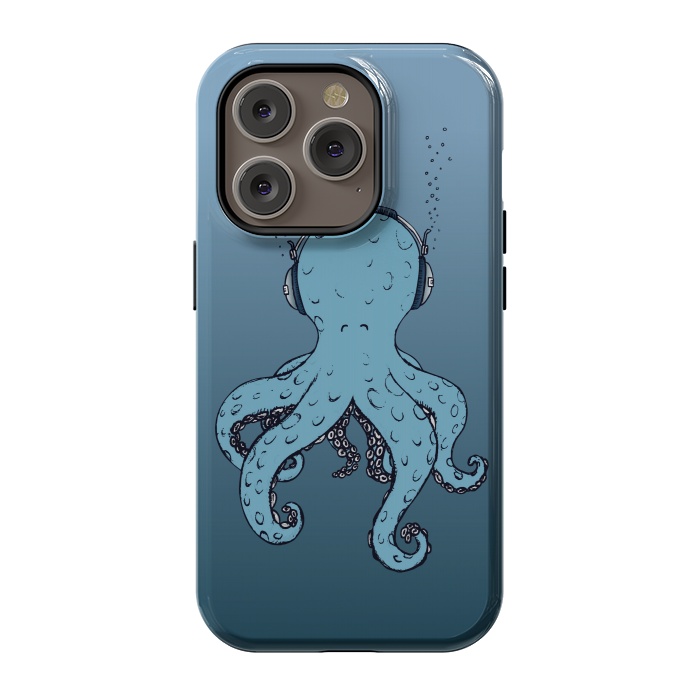 iPhone 14 Pro StrongFit Kind of Blue by Mangulica
