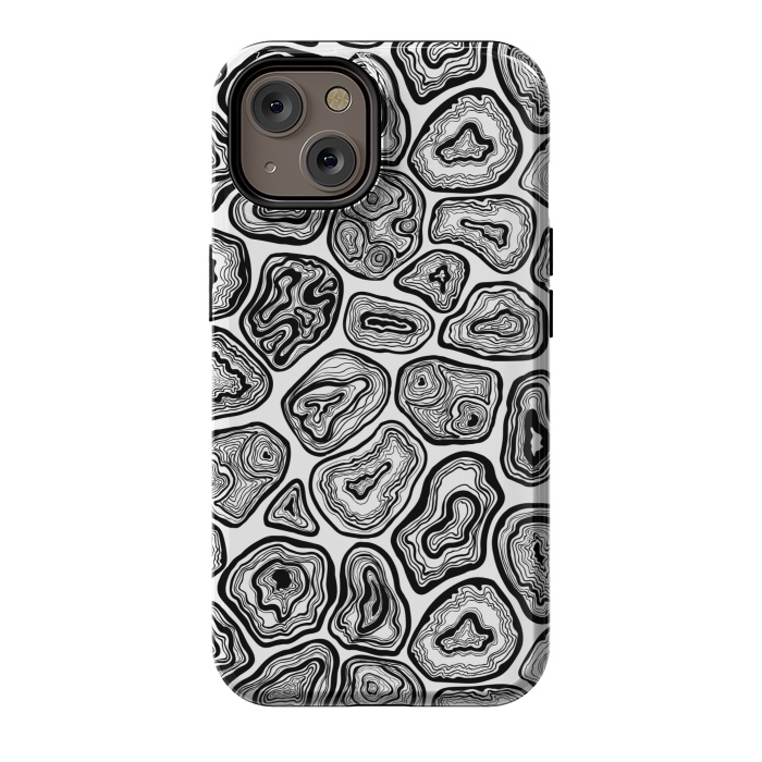 iPhone 14 StrongFit Agate slices by Katerina Kirilova