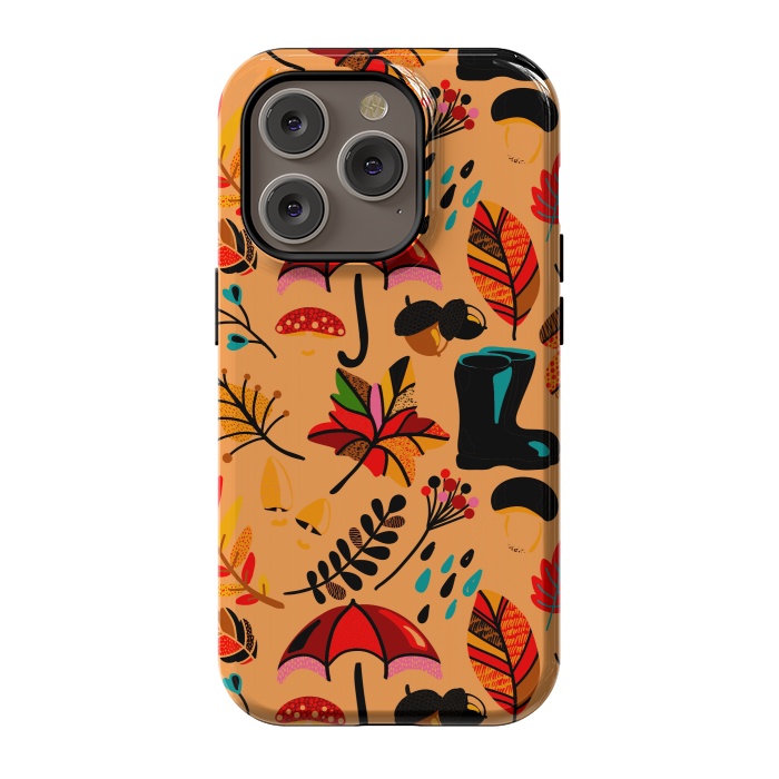 iPhone 14 Pro StrongFit Fall The Leaves That The Wind Will Take by ArtsCase