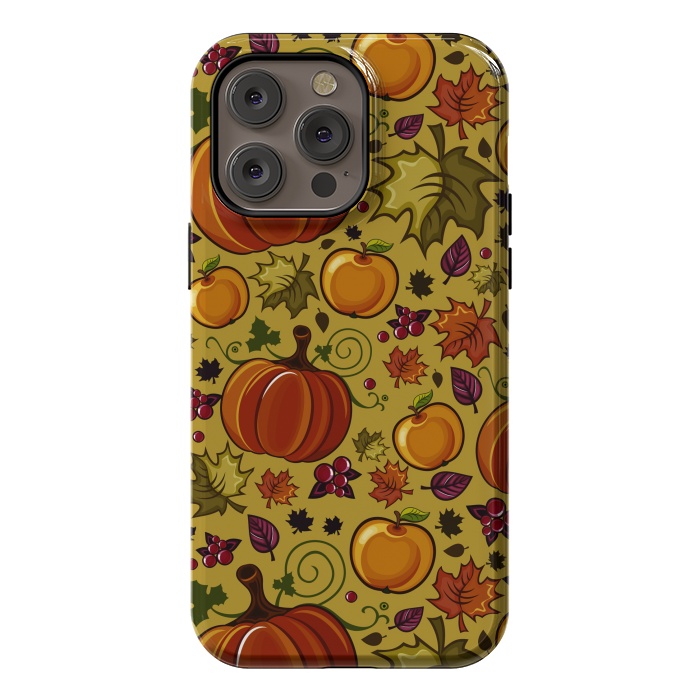 iPhone 14 Pro max StrongFit Pumpkin, Autumn Rich Pumpkin by ArtsCase