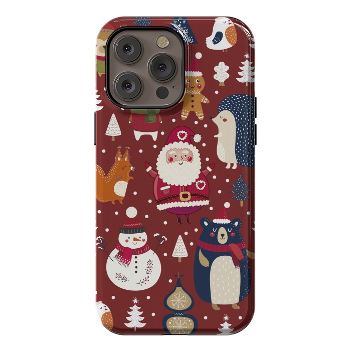 iPhone 14 Pro max StrongFit Christmas Characters by ArtsCase
