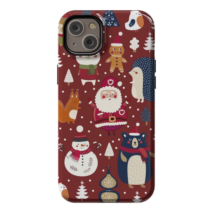 iPhone 14 Plus StrongFit Christmas Characters by ArtsCase