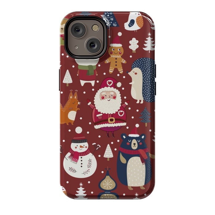 iPhone 14 StrongFit Christmas Characters by ArtsCase