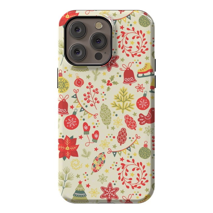 iPhone 14 Pro max StrongFit Beautiful bells for christmas by ArtsCase