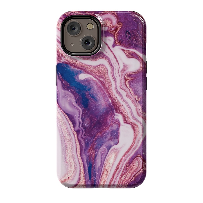 iPhone 14 StrongFit swirls of marble by ArtsCase