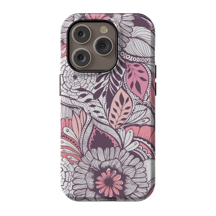 iPhone 14 Pro StrongFit WildFlorals  by Rose Halsey